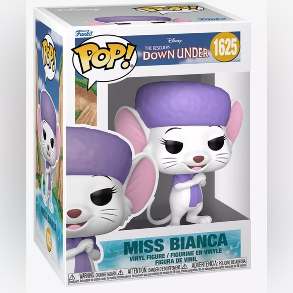 funko/ Disney Other - Funko Disney The Rescuers Down Under Pop!Miss Bianca Vinyl Figure New